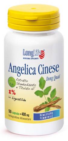 LONGLIFE ANGELICA CINESE 60CPS