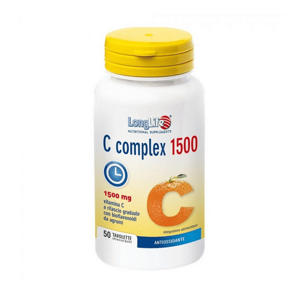LongLife C Complex 1500 Integratore di Vitamina C 50 Compresse — confronto prezzi