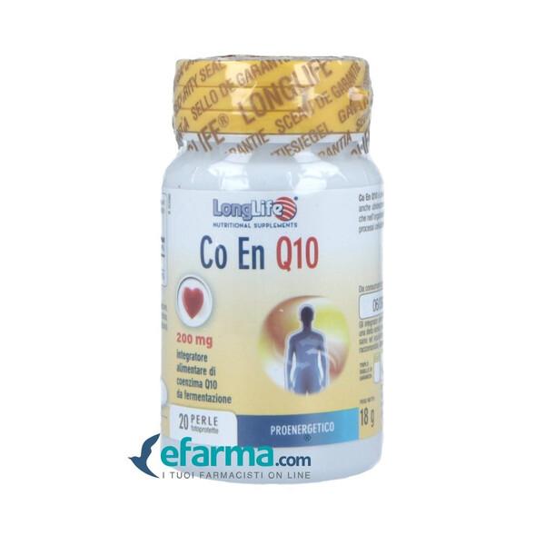 LongLife Co En Q10 200 mg Integratore 20 Perle