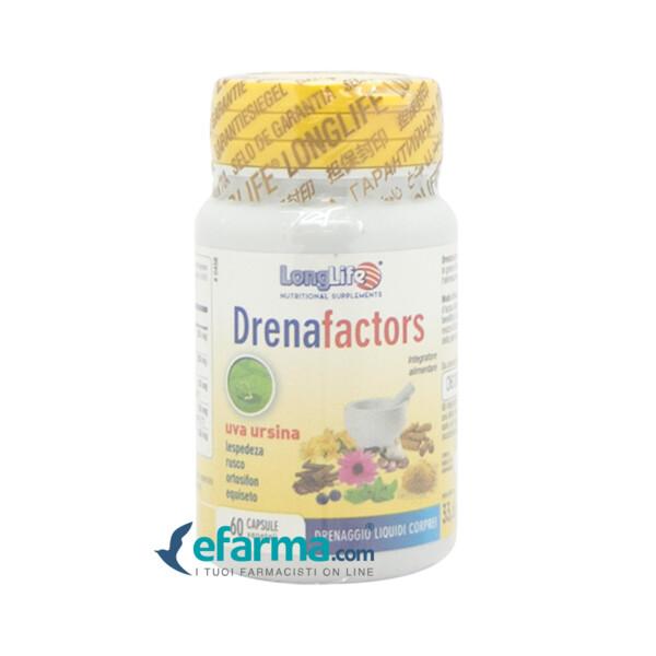 Longlife drenafactors 60 capsule — confronto prezzi