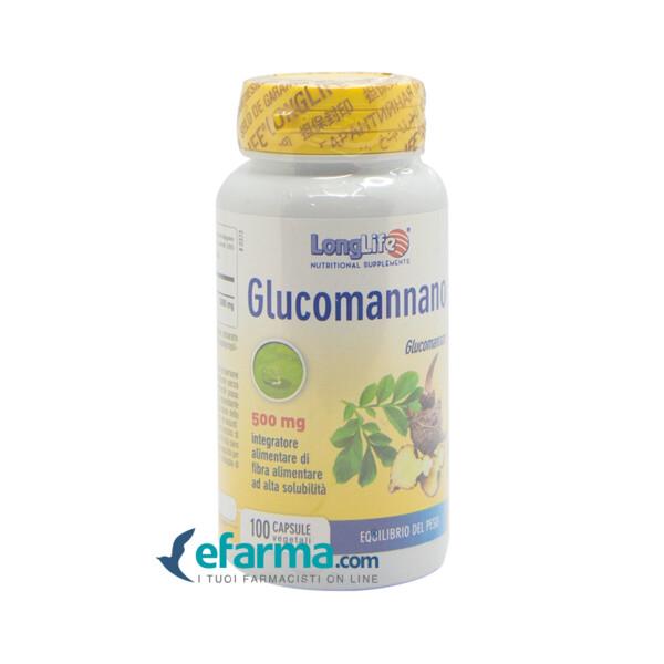 LongLife Glucomannano 500mg Capsule 100 pz