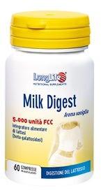 LongLife Milk Digest Integratore Di Lattasi 60 Capsule