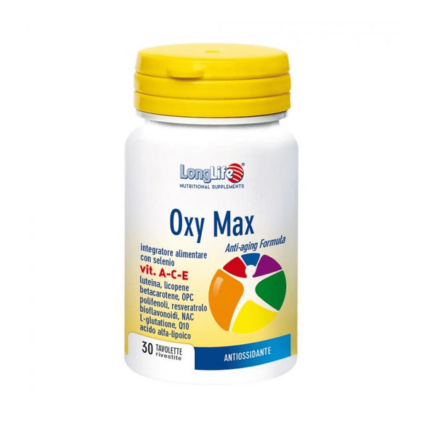 LongLife Oxy Max Antiossidante Completo 30 Tavolette