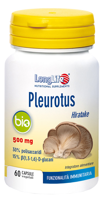 LONGLIFE PLEUROTUS BIO 60CPS 500