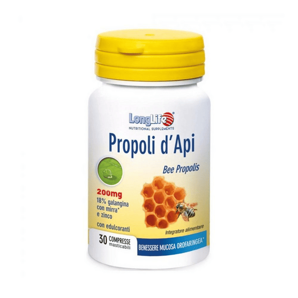 Longlife propoli d'api 30 compresse — confronto prezzi