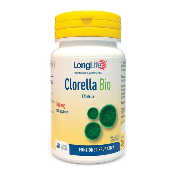 LongLife Clorella Bio Integratore Depurativo 60 Capsule Vegetali