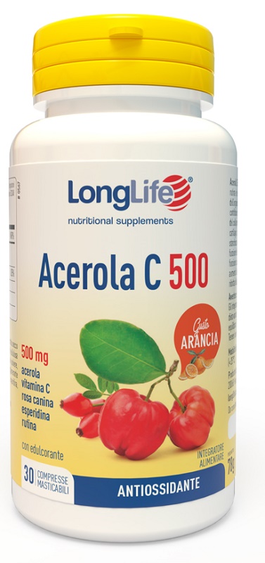 Longlife acerola c500 arancia 30 compresse — confronto prezzi