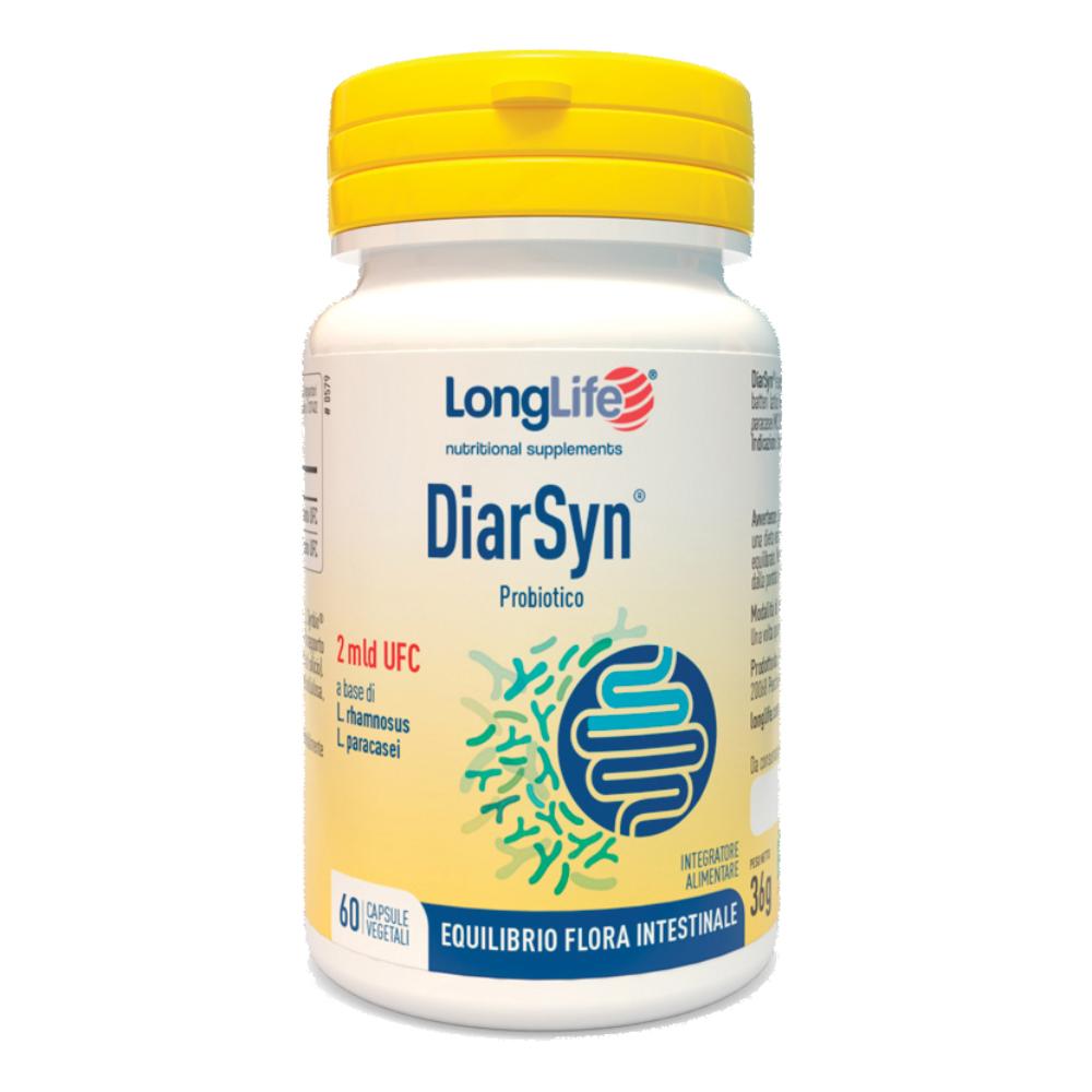 Longlife diarsyn 60 capsule vegetali gastroprotette