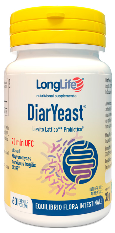 Longlife diaryeast 60 capsule vegetali — confronto prezzi