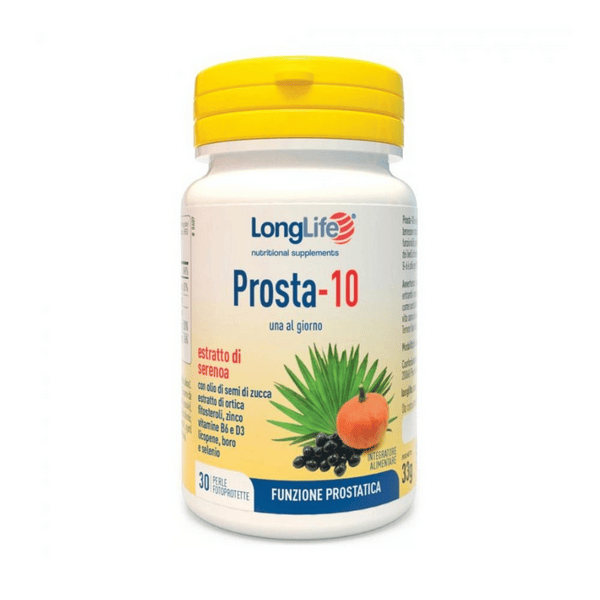 Longlife Prosta-10 per Prostata 30 Perle
