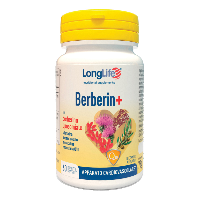 Longlife berberin+ 60 tavolette — confronto prezzi