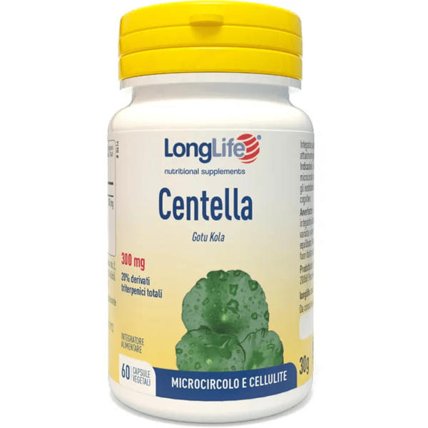 Longlife Centella 20% Integratore 60 capsule — confronto prezzi