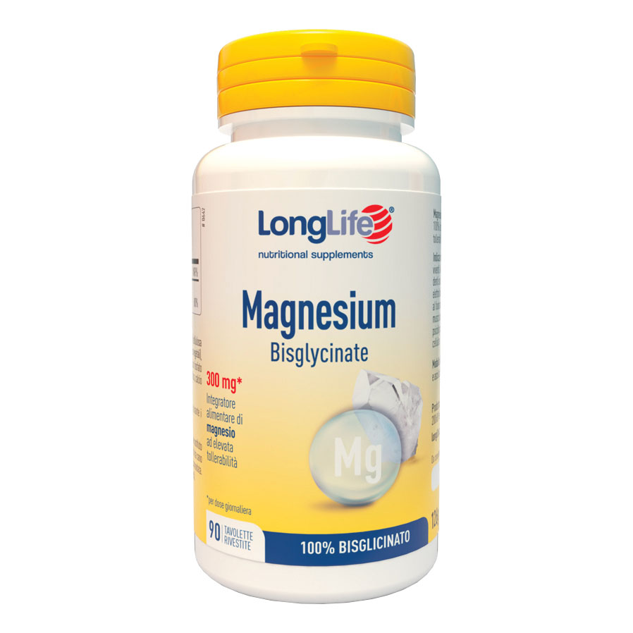Longlife magnesium bisglycinate 90 tavolette