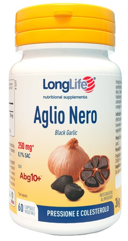 Longlife aglio nero 0,5% sac 60 capsule vegetali senza glutine — confronto prezzi