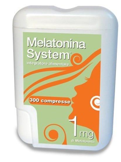 Melatonina System 1 MG per Jet Lag 300 Compresse