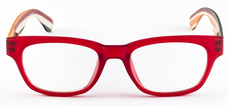 Contacta legend occhiale per la presbiopia rosso +1,50