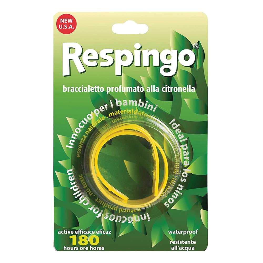 Sanifarma Respingo - Braccialetto profumato alla citronella Sanifarma contro le zanzare, 1 pezzo