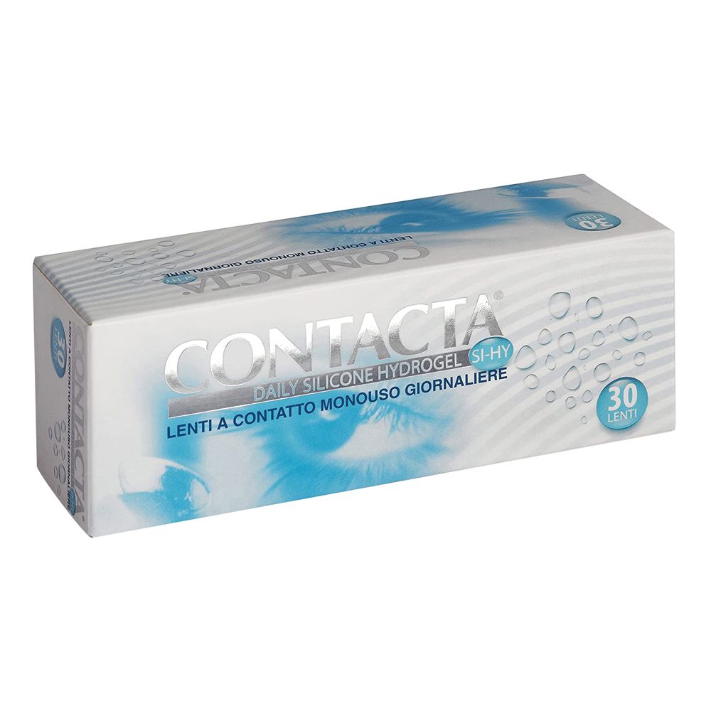 Lente A Contatto Monouso Giornaliera Contacta Daily Lens Silicone Hydrogel -0,75 30 Pezzi pz Lenti a contatto