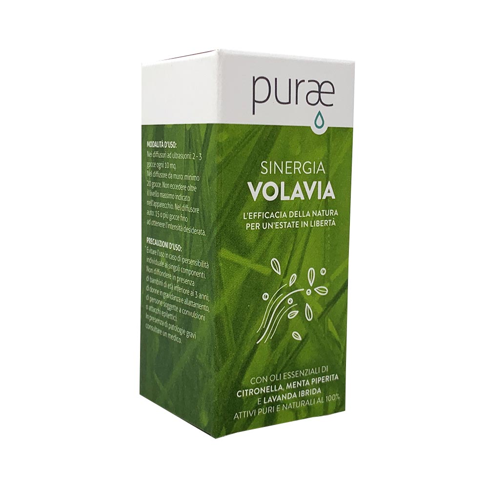 Purae VolaVia - Sinergia Olio Essenziale Per Diffusore, 10ml