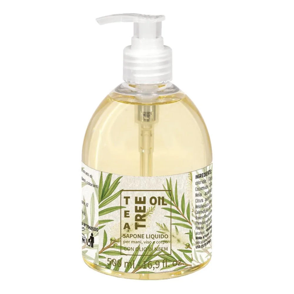 SAPONE LIQUIDO TEA TREE 500ML