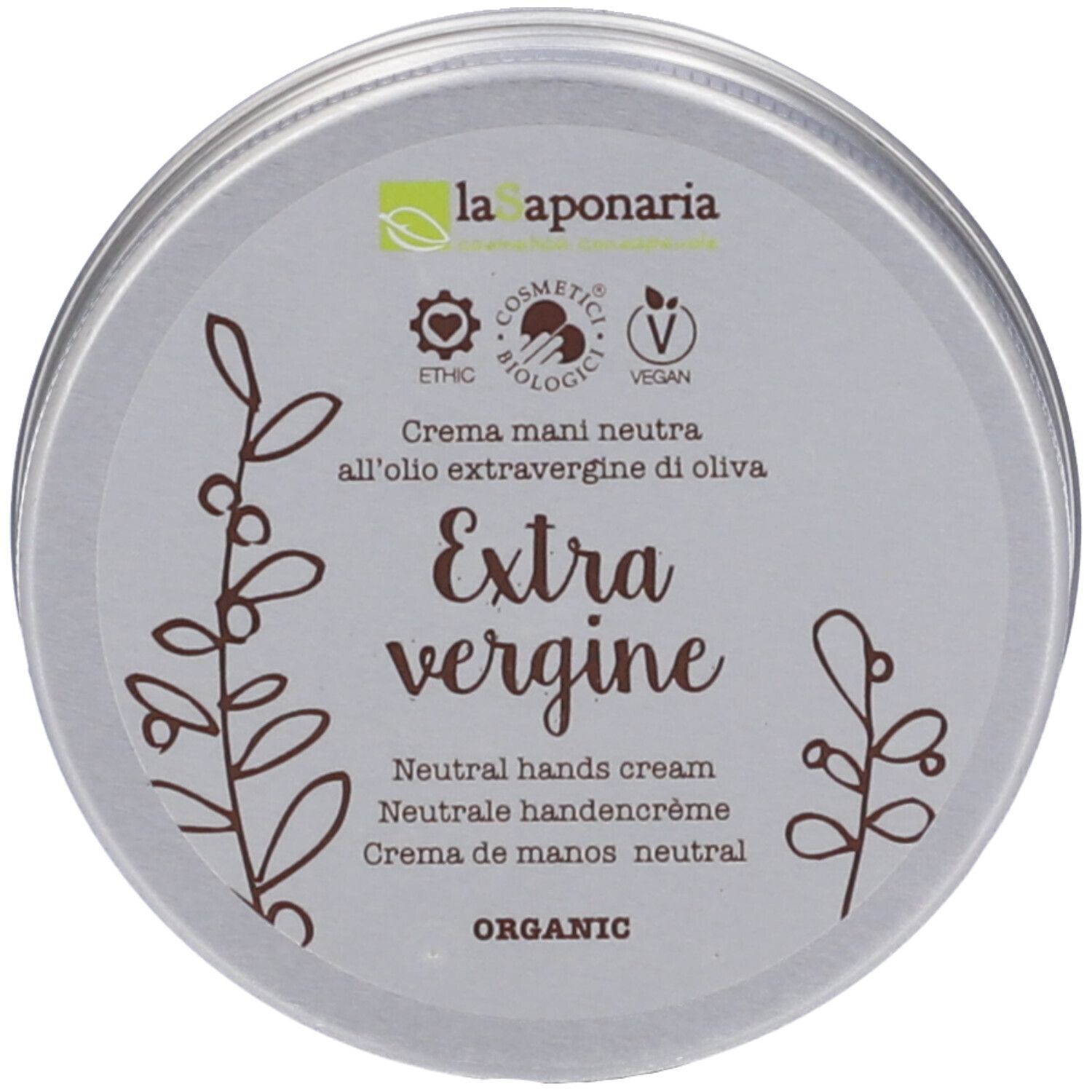 La Saponaria Crema Mani Extravergine 60 ml
