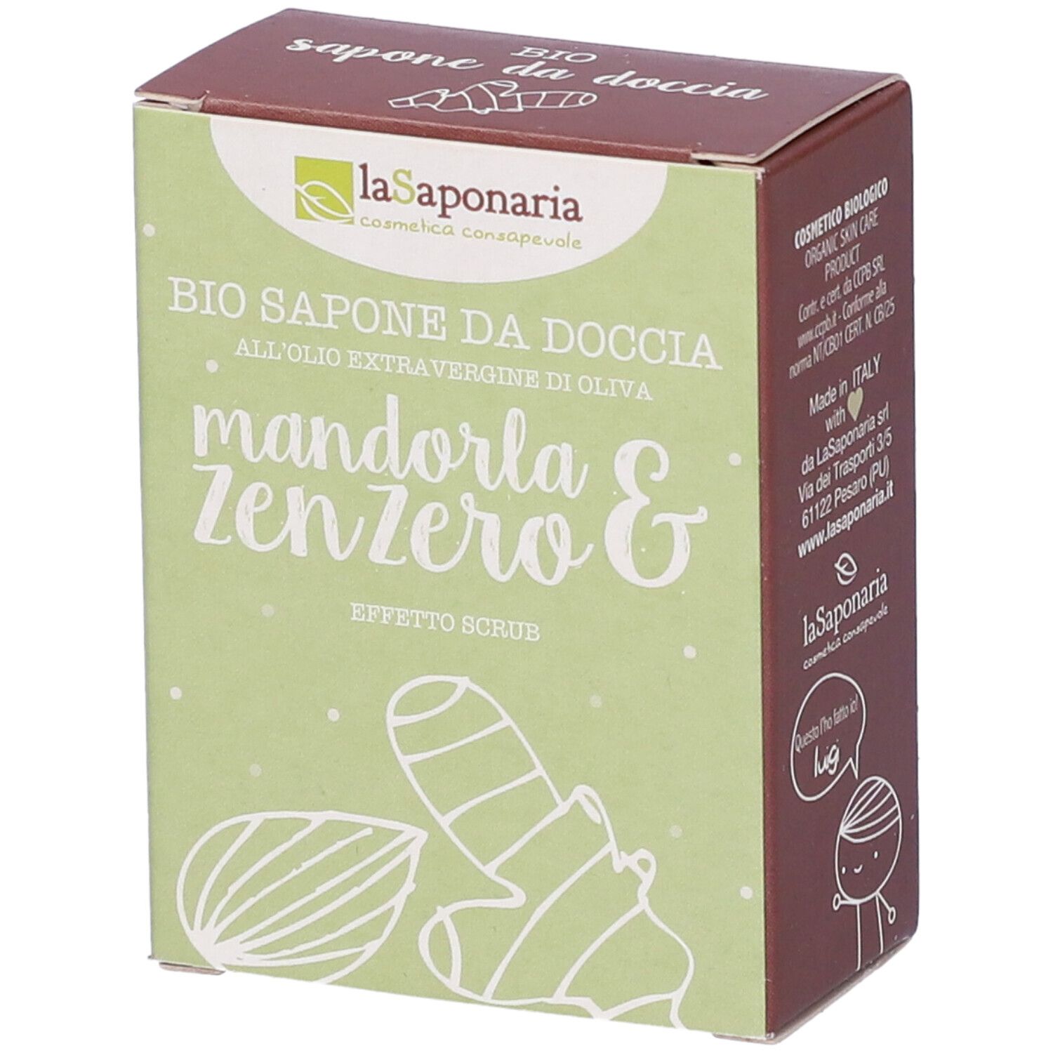 Sapone Doccia Mandorle E Zenzero 100 g — confronto prezzi