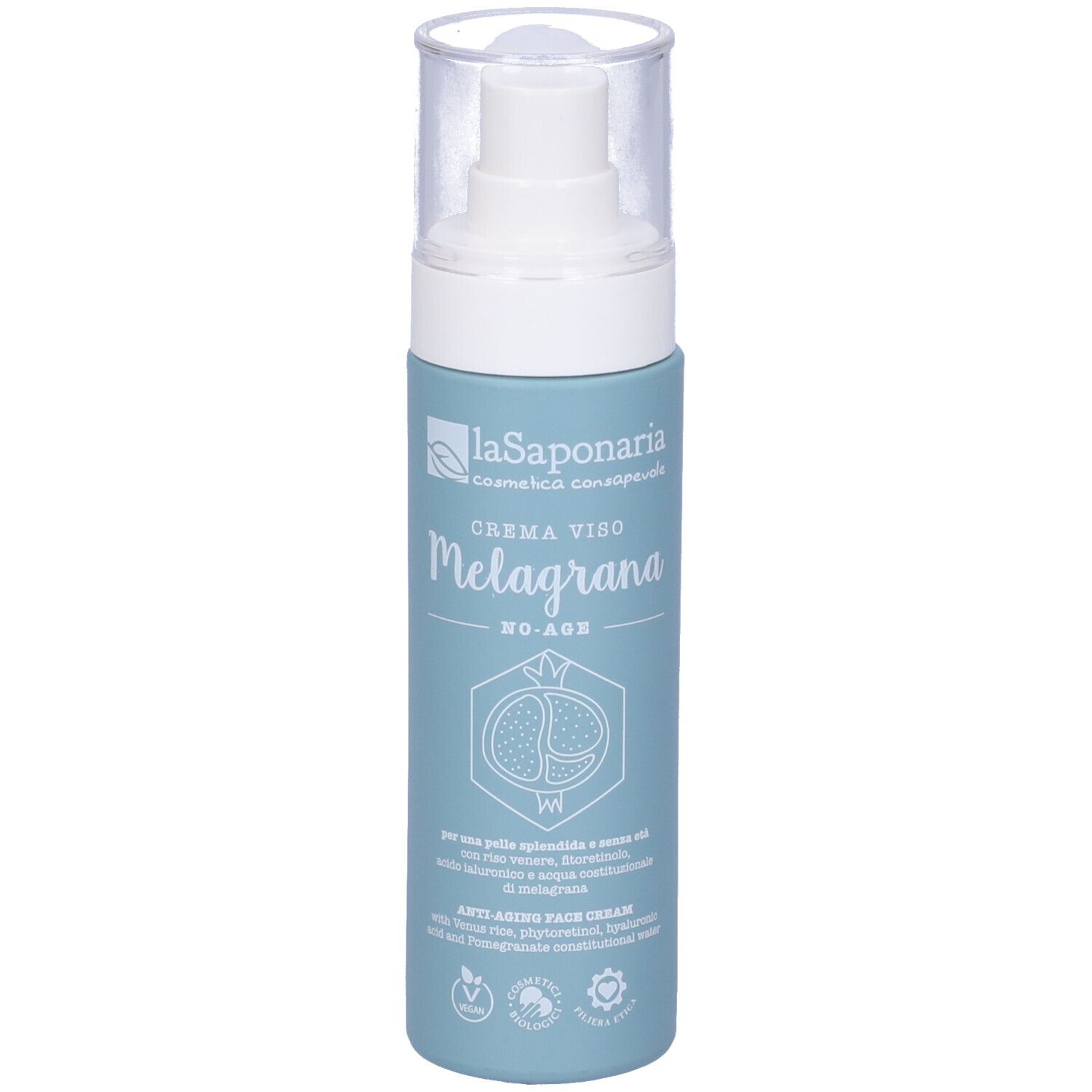 La Saponaria Crema Viso No-age Melagrana 50 g