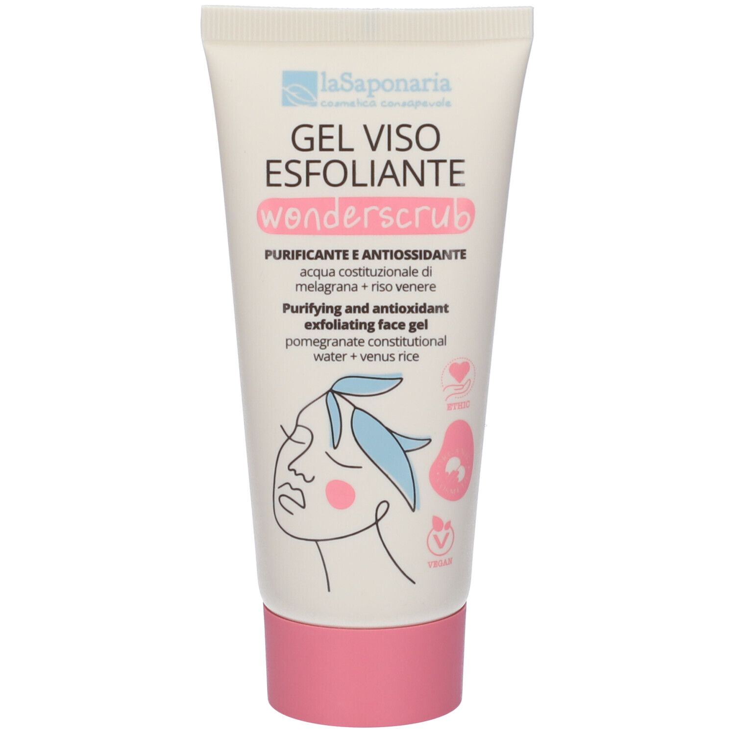 La Saponaria WonderScrub - Gel esfoliante viso 100 ml Detergente — confronto prezzi