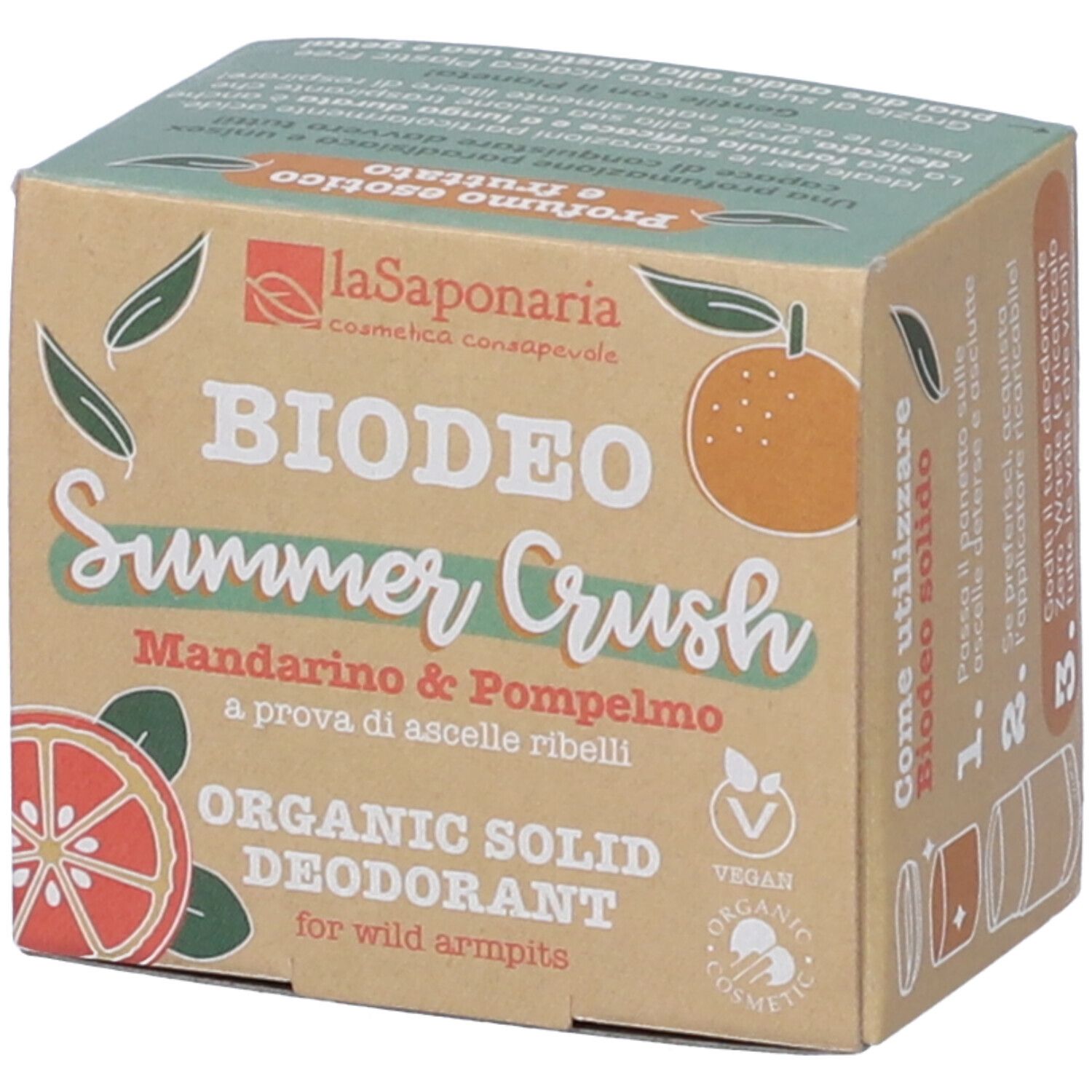 La Saponaria Deodorante Biodeo Summer Crush 42 g Altro