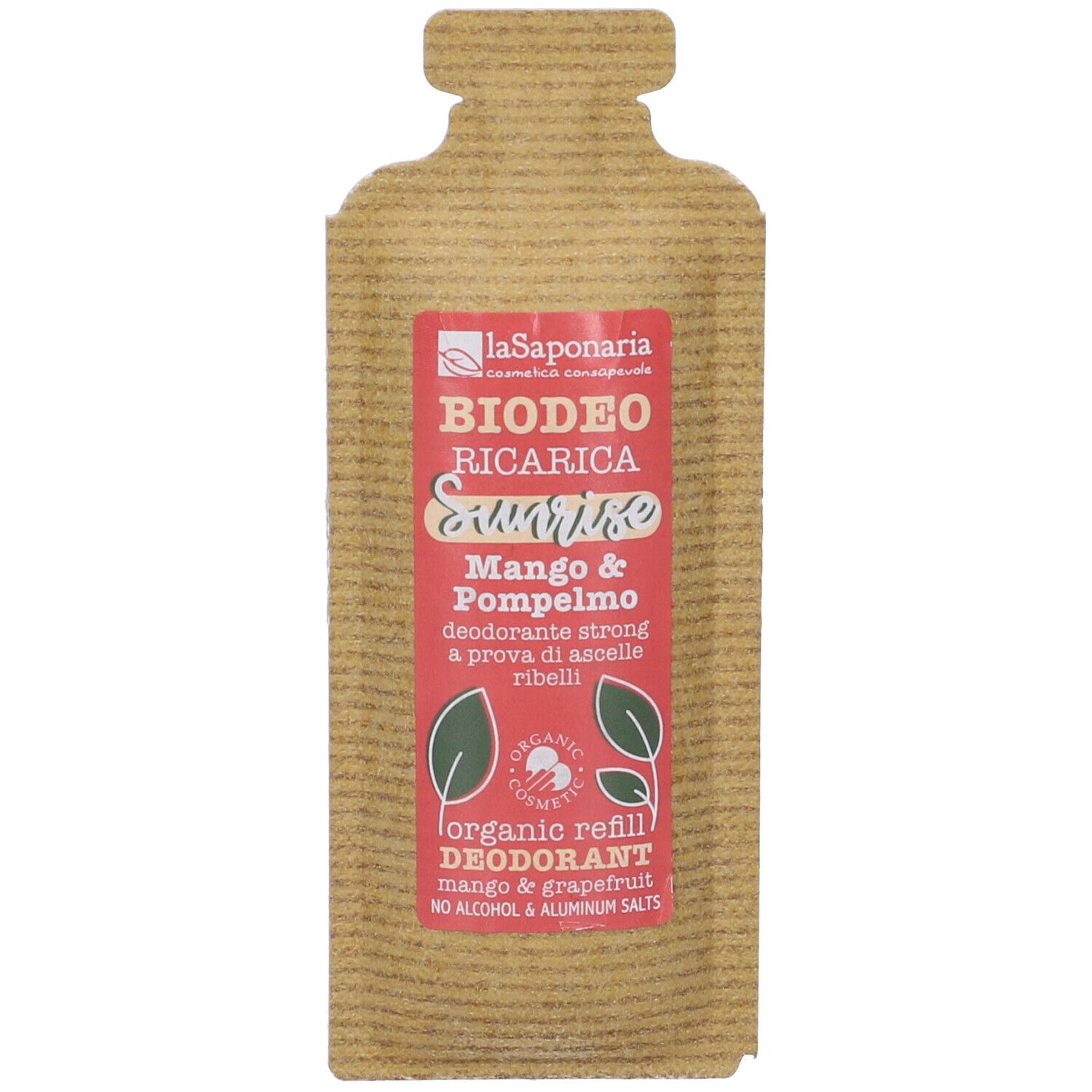 Sunrise Biodeo Mango Pompelmo Ricarica 40 ml Soluzione