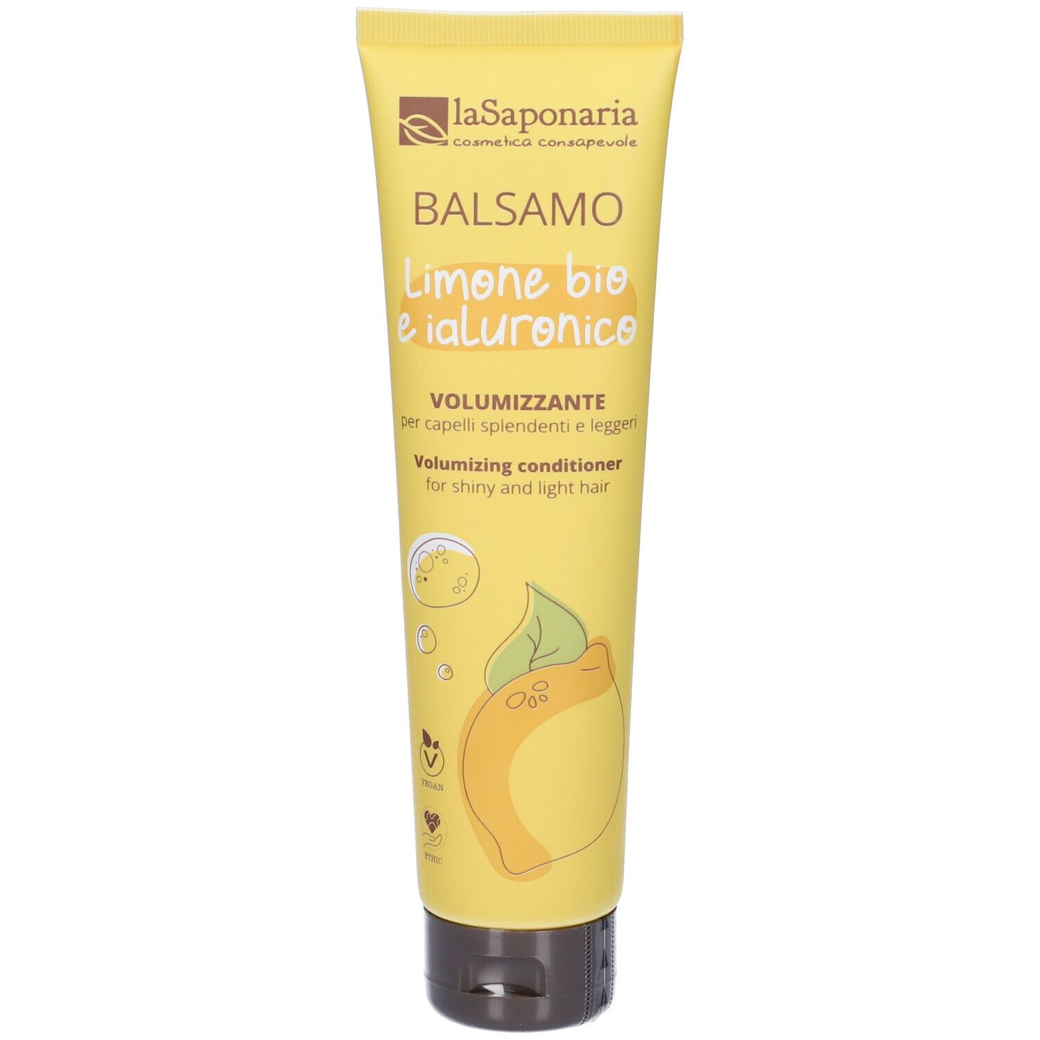 Balsamo capelli volumizzante Limone Bio 150 ml per