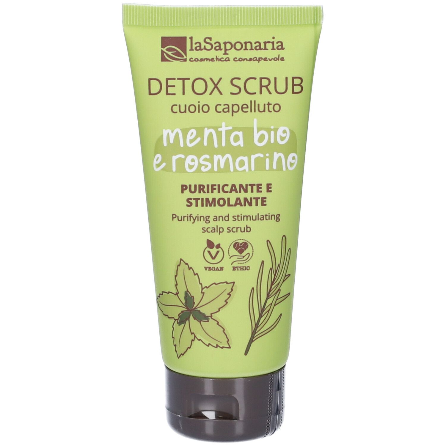 Scrub cuoio capelluto Detox Rosmarino 100 ml Peeling