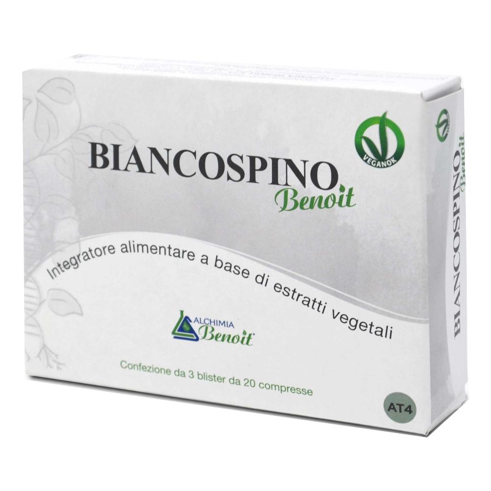 Biancospino benoit 60 compresse da 500 mg — confronto prezzi