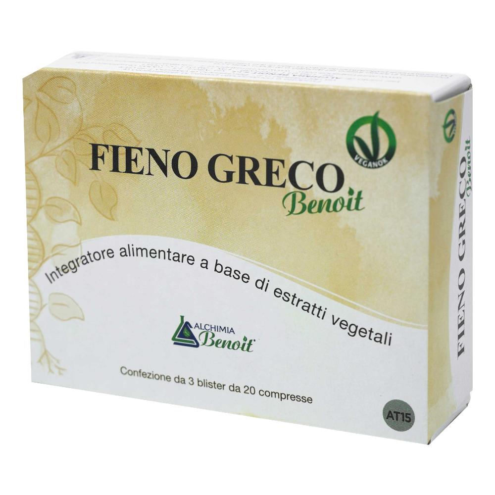 Fieno Greco Benoit Integratore Per Favorire Le Funzione Digestiva 60 Compresse — confronto prezzi