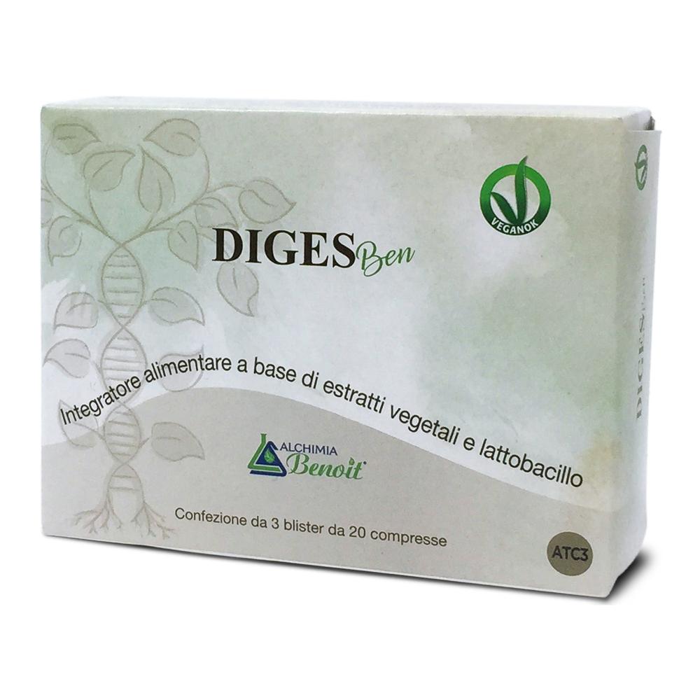 Diges ben 60 compresse — confronto prezzi