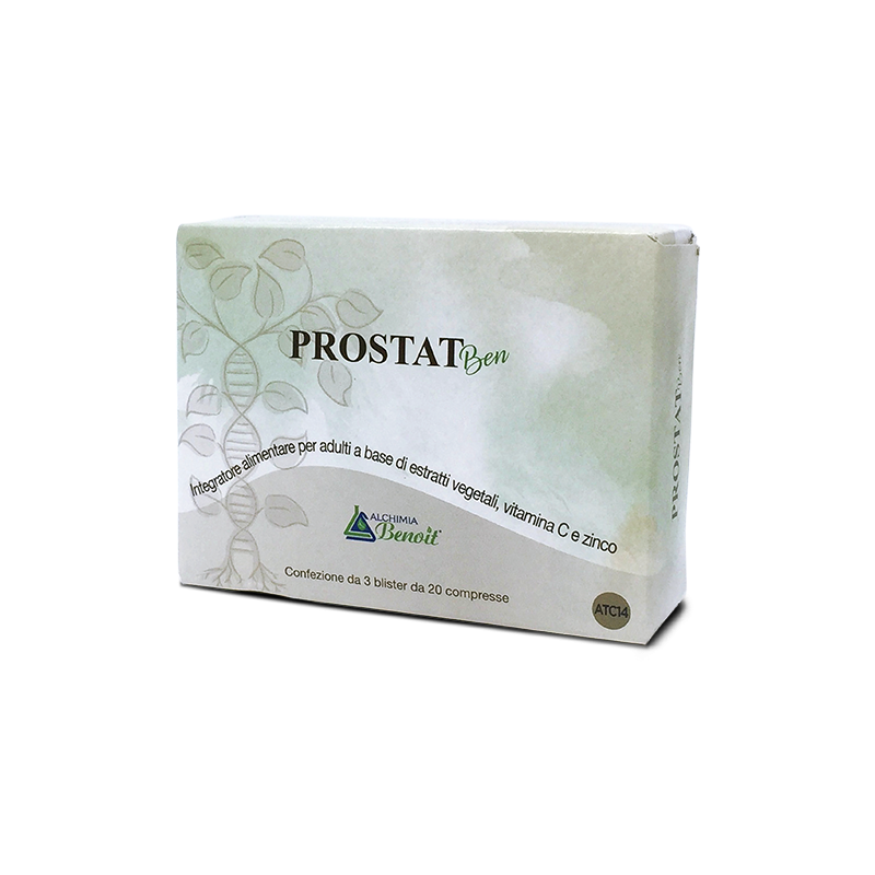 Prostat Ben Integratore Per Il Benessere E La Funzionalità Della Prostata 60 Compresse — confronto prezzi