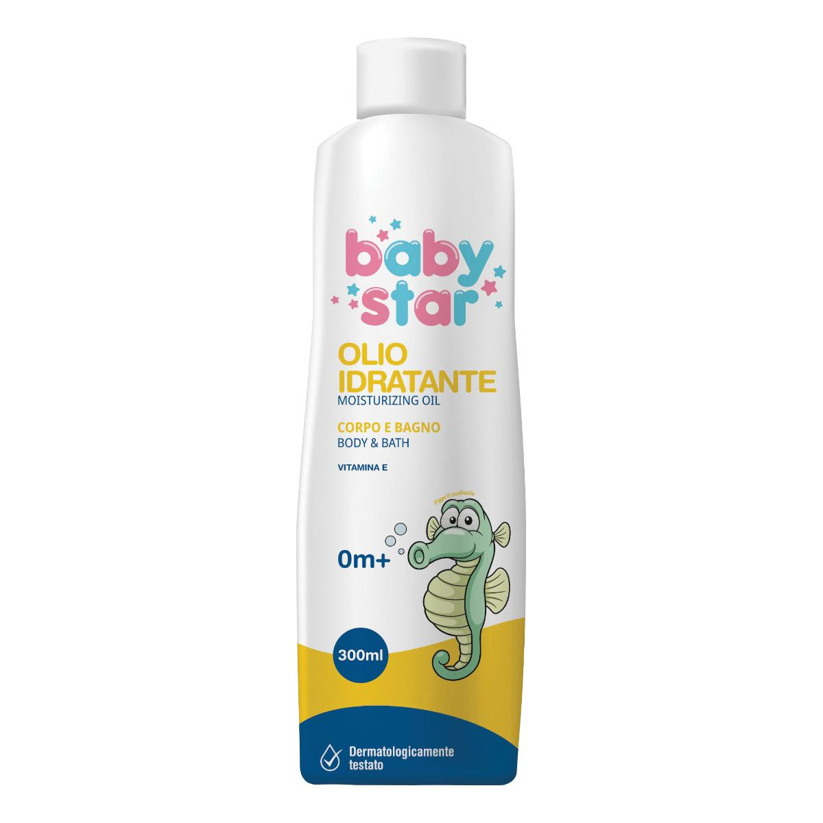 Babystar Olio Per Il Corpo E Bagno 300 Ml ml