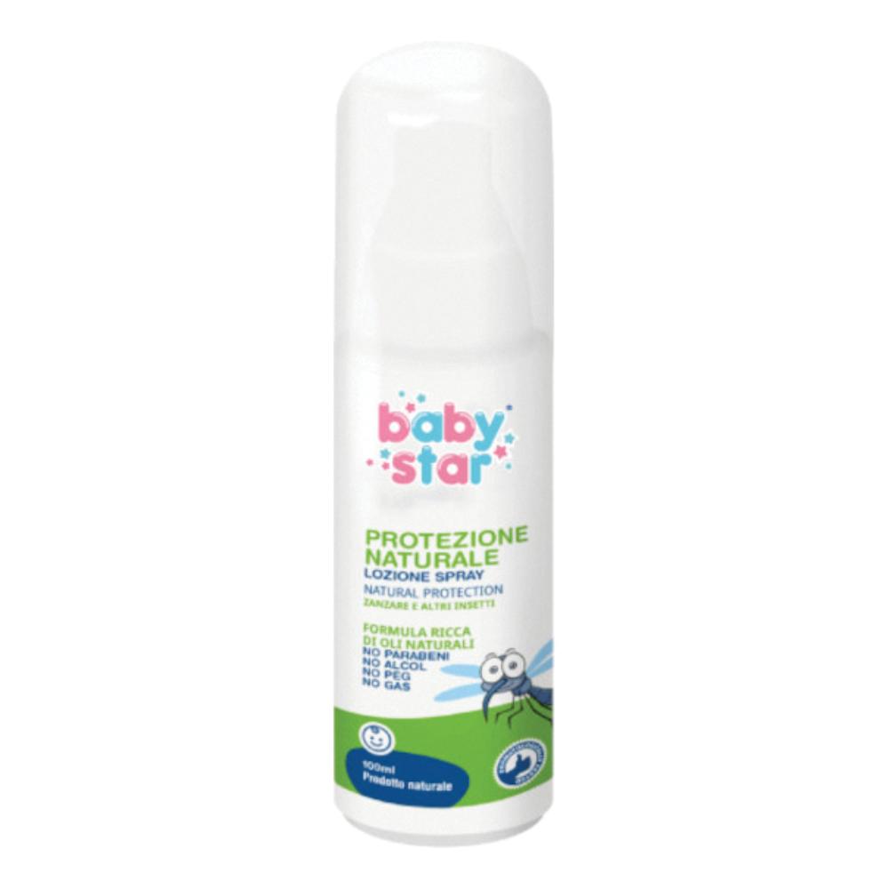 Baby Star Protezione Naturale Lozione Insetto-repellente Spray, 100ml
