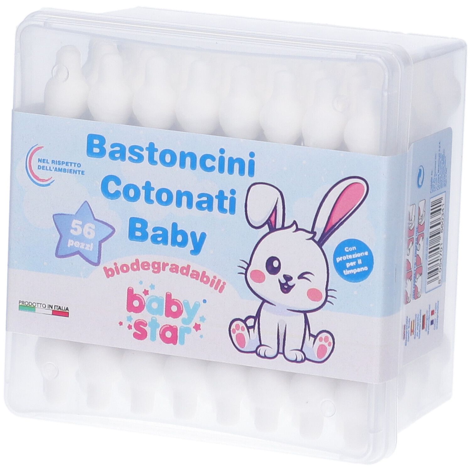 Babystar Bastoncini Cotonati Pezzi 56 St