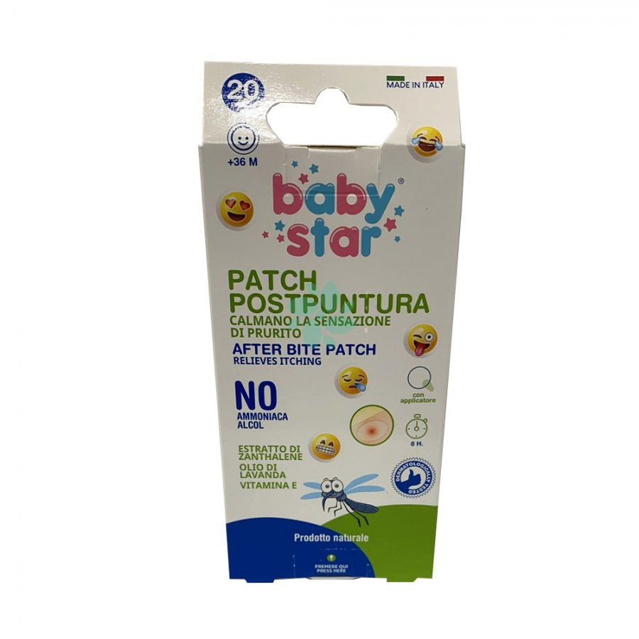 Baby Star Patch Cerotti Post Puntura, 20 Cerotti