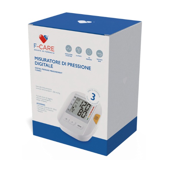 Misuratore Di Pressione Digitale F Care 1 pz Altro