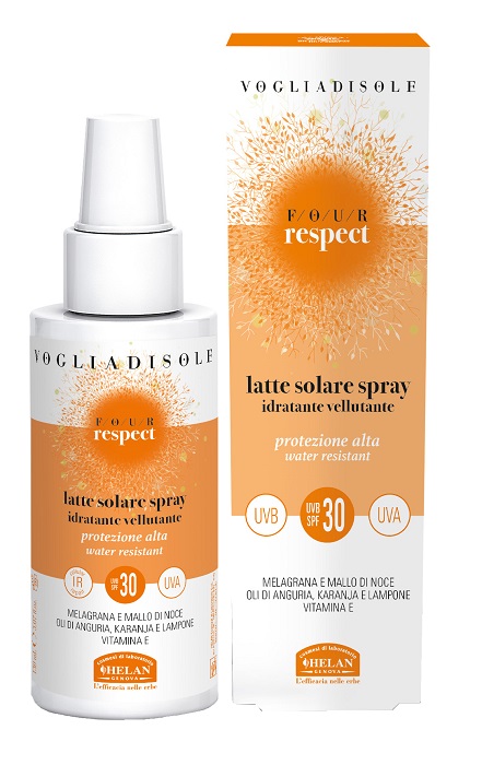 Voglia Di Sole Latte Solare Spray Spf 30 Idratante Vellutante 150ml