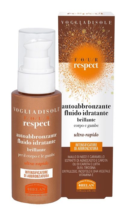 Voglia Di Sole Fluido Idratante Autoabbronzante Effetto Brillante Corpo Gambe 100ml