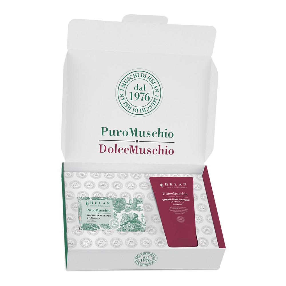 Helan I Muschi di Helan Cofanetto Regalo Saponetta 100g + Crema Mani e Unghie, 50ml — confronto prezzi