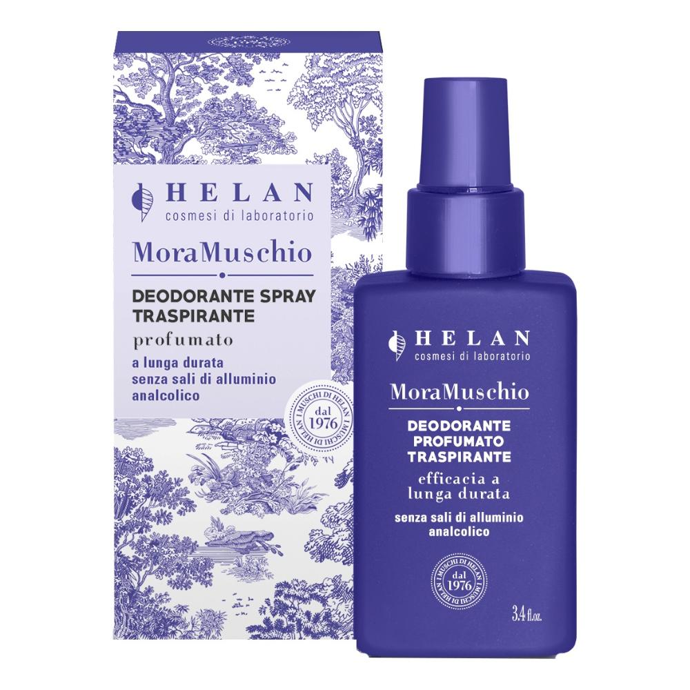 Helan Mora Muschio Deodorante Profumato traspirante in spray 100 ml — confronto prezzi