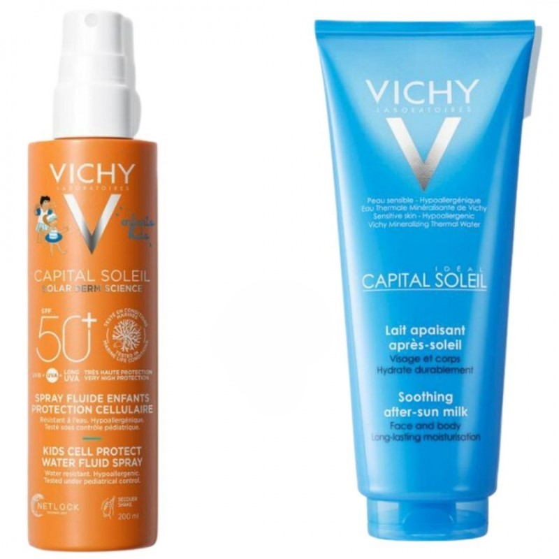 Vichy Cell Protect Kids 200 ml + Doposole 100 ml