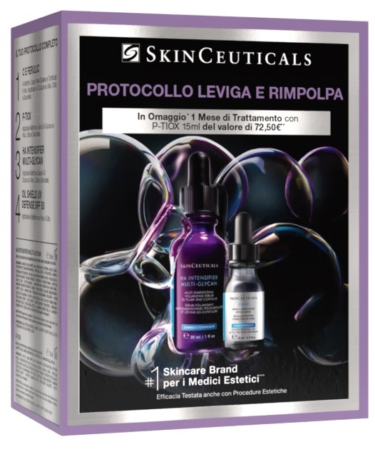 Skinceutical protocollo leviga & rimpolpa 1 ha intensifier multi-glycan 30 ml + 1 p-tiox 15 ml — confronto prezzi