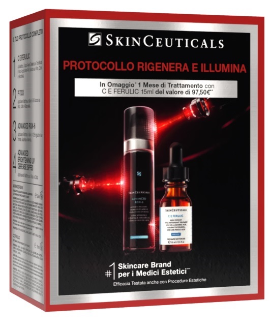 skinceutical protocollo rigenera & illumina 1 advanced rgn-650 ml + 1 c e ferulic 15 ml — confronto prezzi