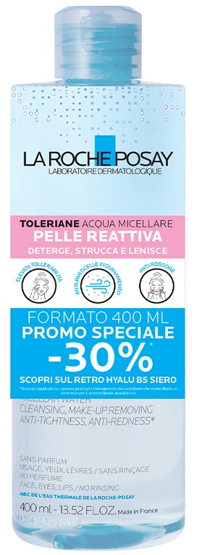 lrp toleriane acqua mic pelle reattiva 400 ml cravattino 26 — confronto prezzi