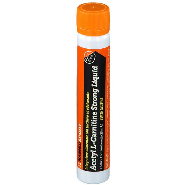 Named Sport Acetyl L-Carnitine Strong Liquid Integratore Per Sportivi 25 ml